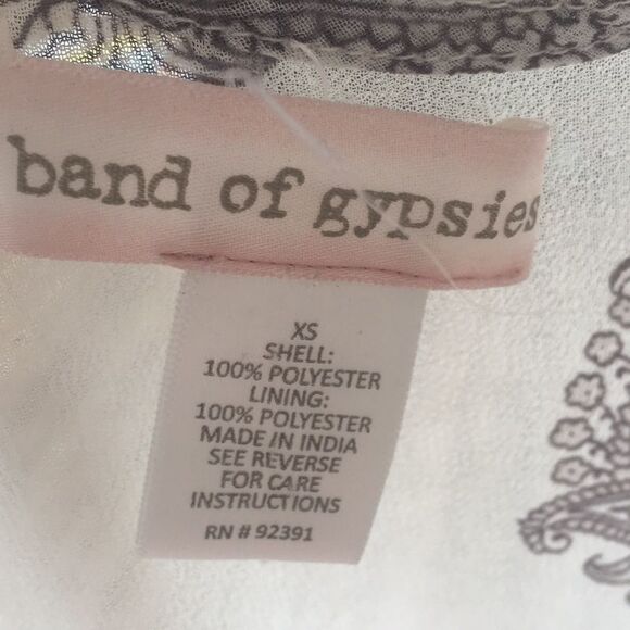 BAND of Gypsies Sheer Chiffon Dress - Picture 4 of 8